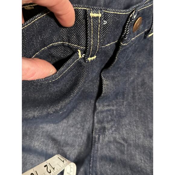 [Vintage] 1960s Dark Denim Youth Flare Leg Jeans - Picture 2 of 6